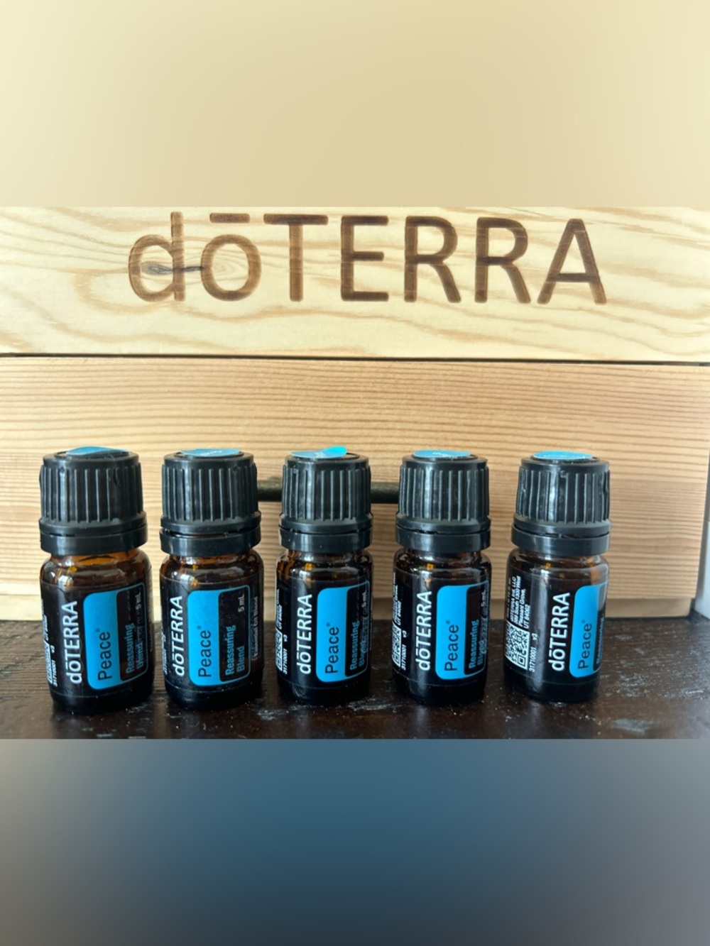 doTERRA Peace Essential Oil 5mL Calm Blend LavenderMint RelaxSleep Aromatherapy